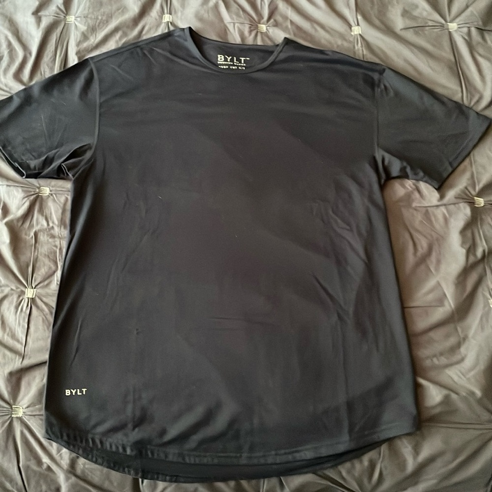 Bylt Basics drop short sleeve Bylt blend Size XL Color Navy